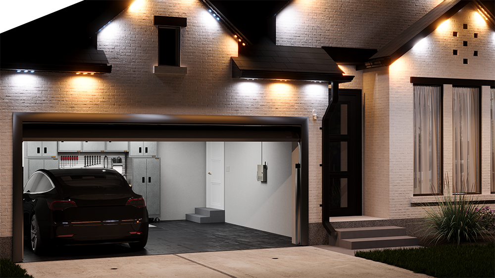 Garage Installation Night